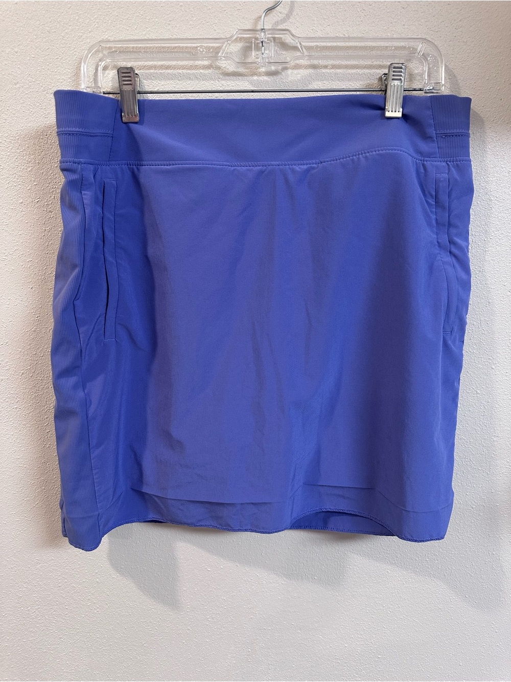Athleta Brooklyn Mid Rise Skort Adonis Blue Purple Size 14